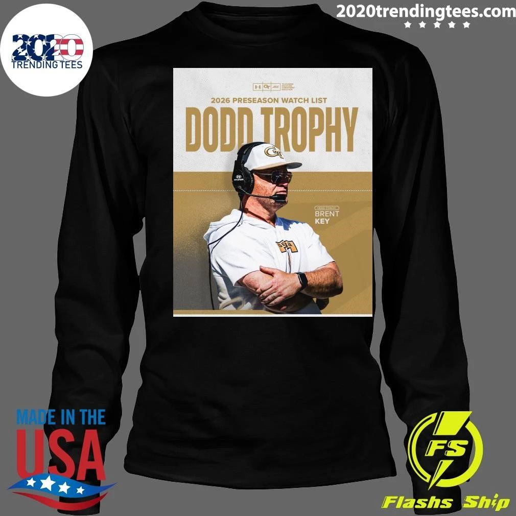 Head Coach Brent Key Has Been Named To The Dodd Trophy 2026 Shirt