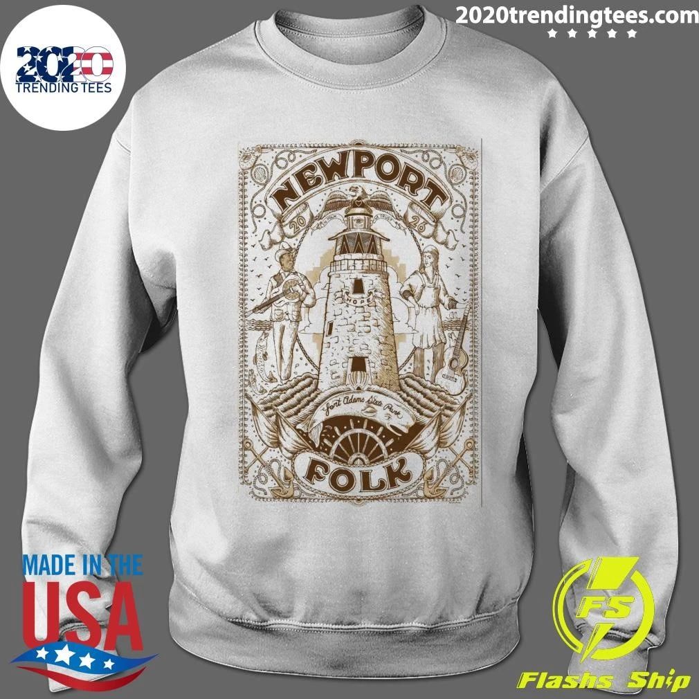 Newport Folk Festival 2026 Fort Adams State Park Shirt