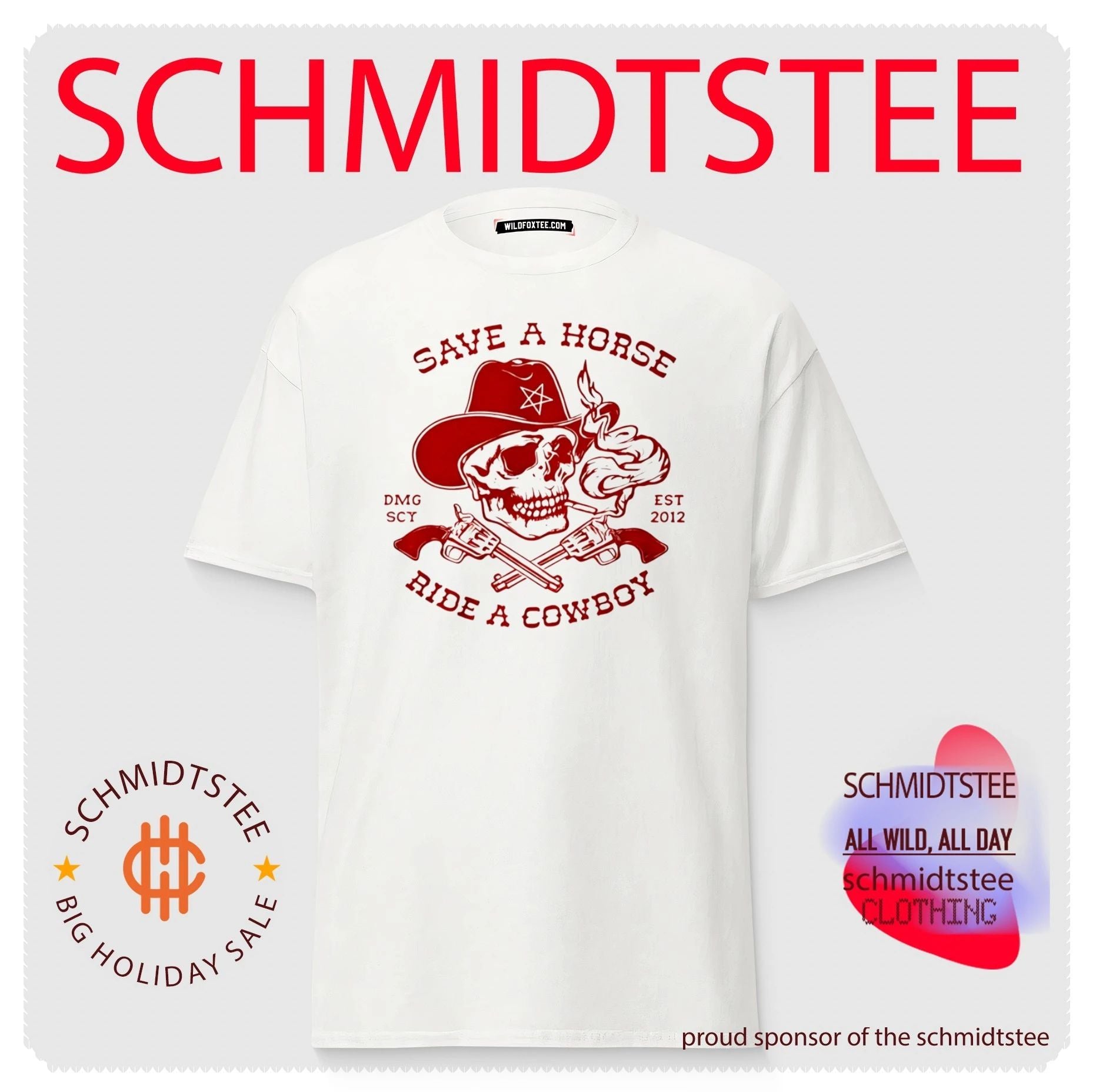 Save A Horse Ride A Cowboy Est 2012 Shirt