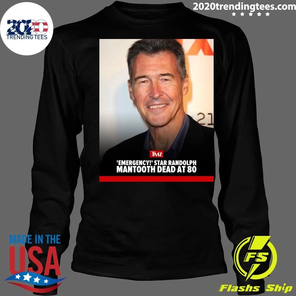 Emergency Star Randolph Mantooth Dead At 80 Shirt
