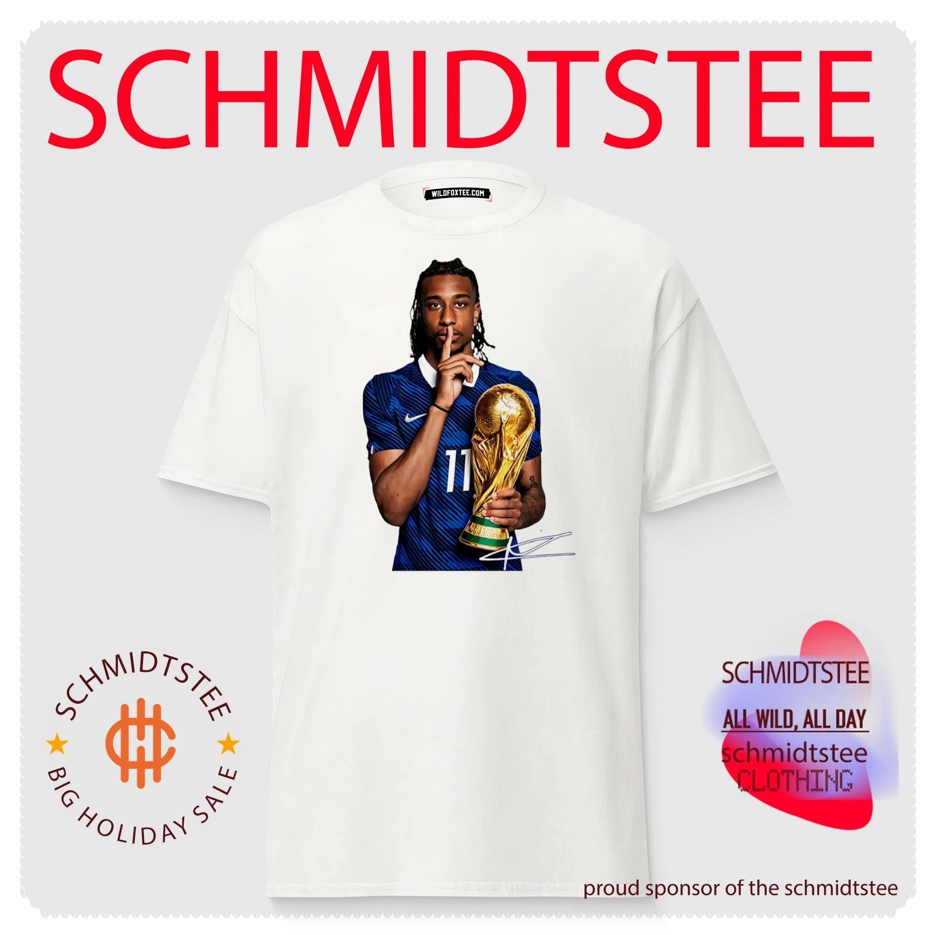 Michael Olise France National Team shh trophy shirt