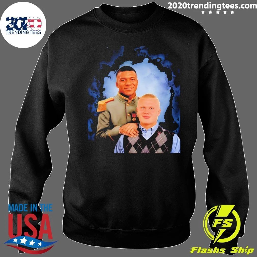 General Dictator Kylian Mbappe And Erling Haaland Step Brothers Vintage Shirt