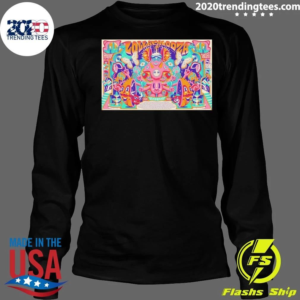 Lollapalooza Grant Park Chicago July 30-August 2, 2026 Shirt