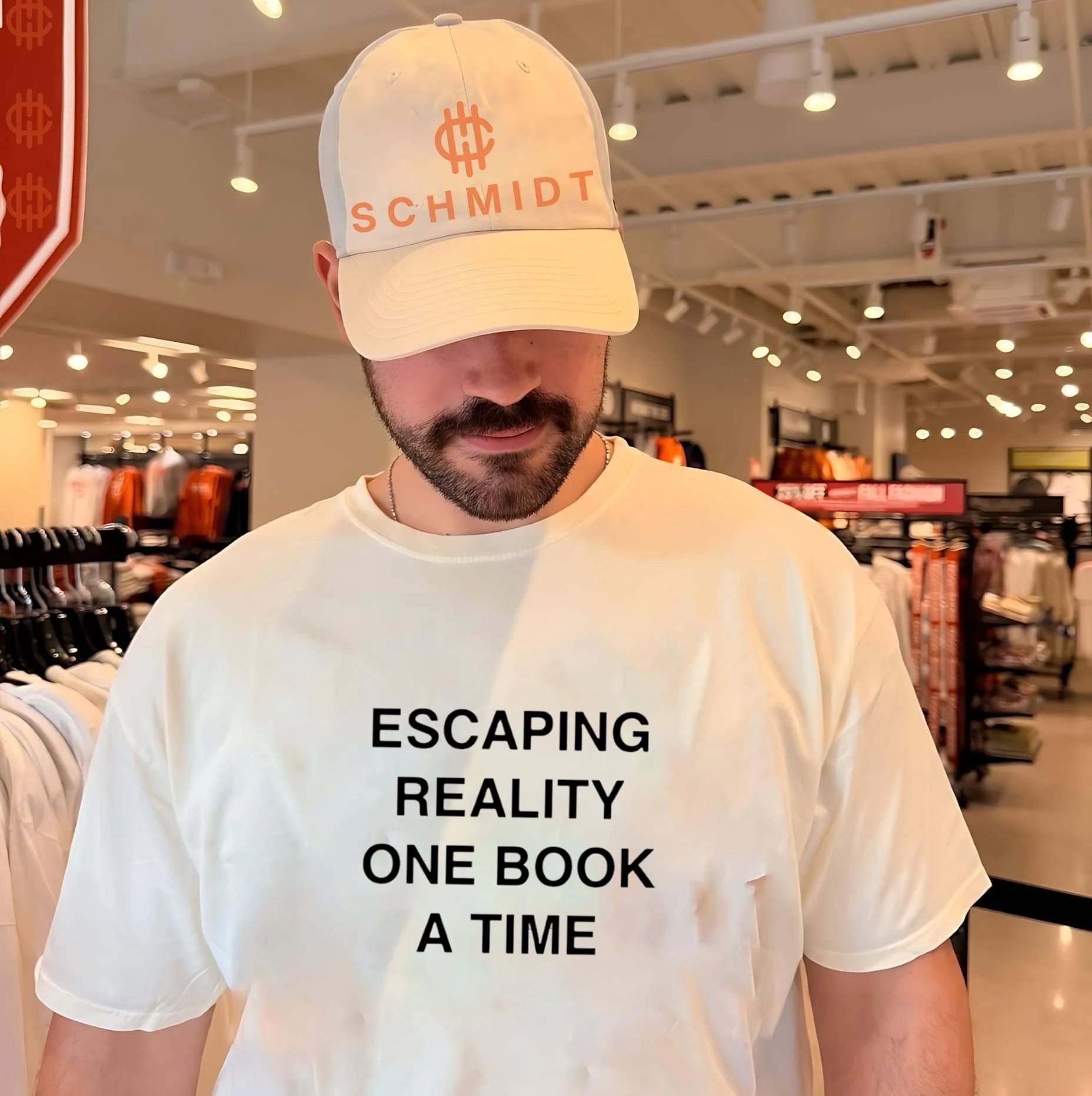 Escaping Reality One Book at a Time reading shirt