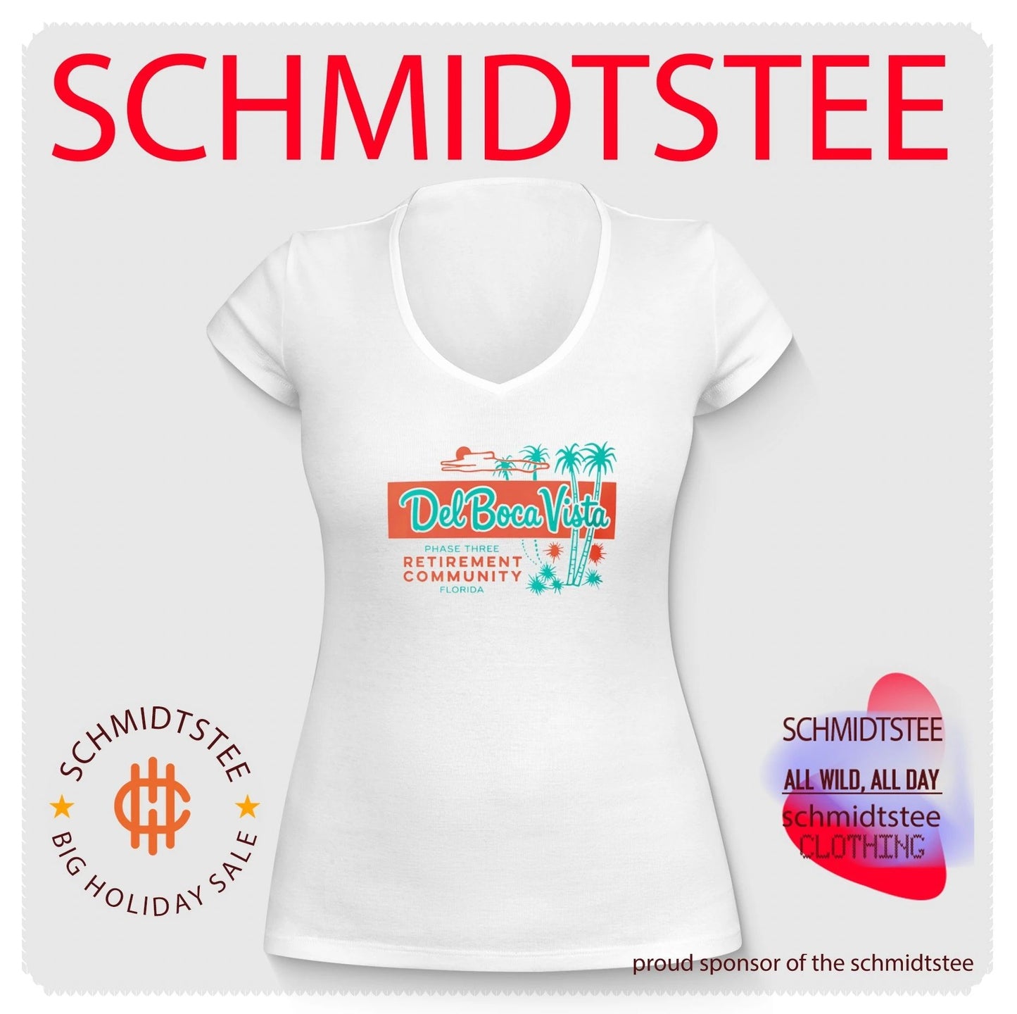Del Boca Vista Phase Three Retirement Community Florida shirt