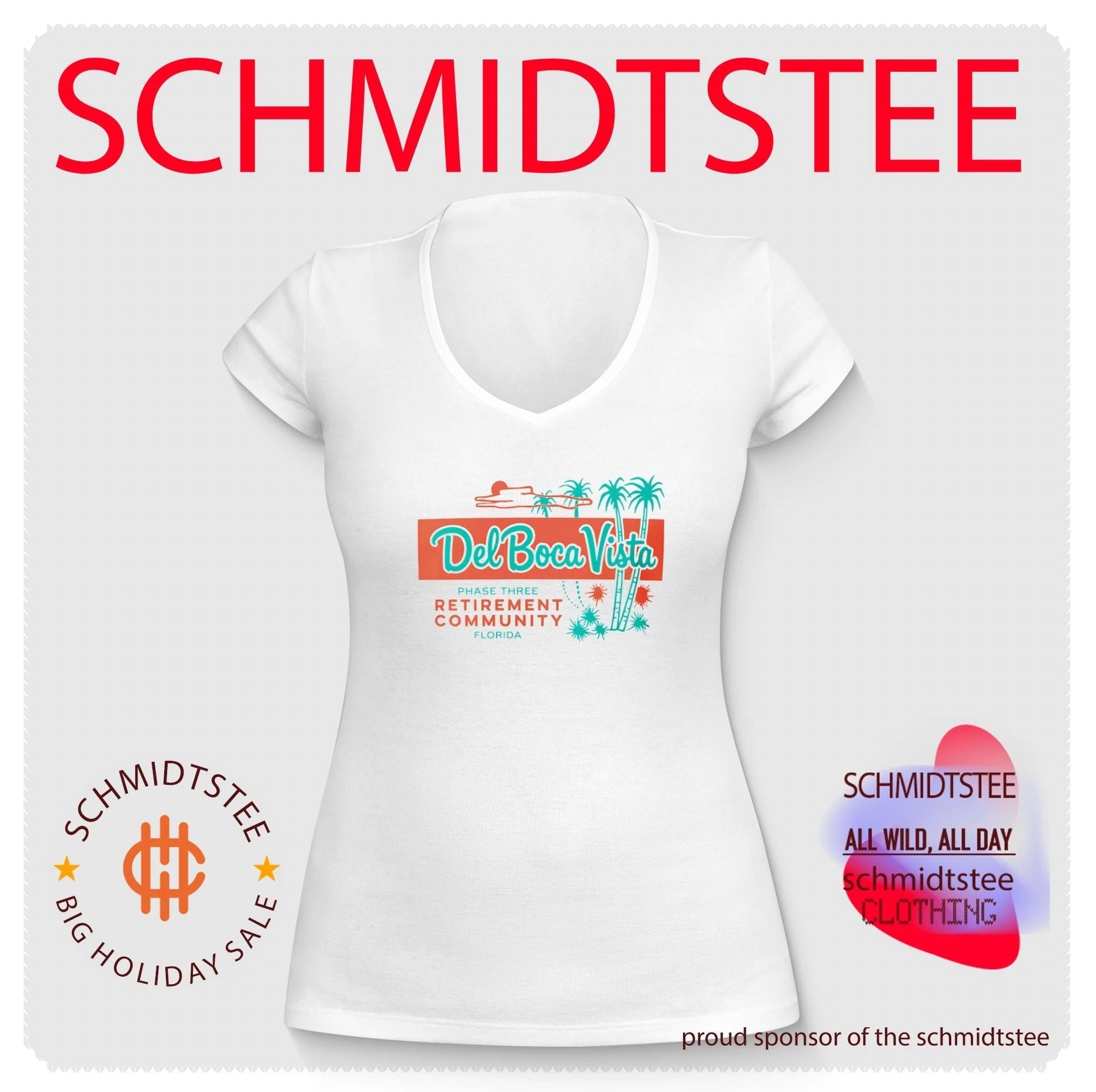 Del Boca Vista Phase Three Retirement Community Florida shirt