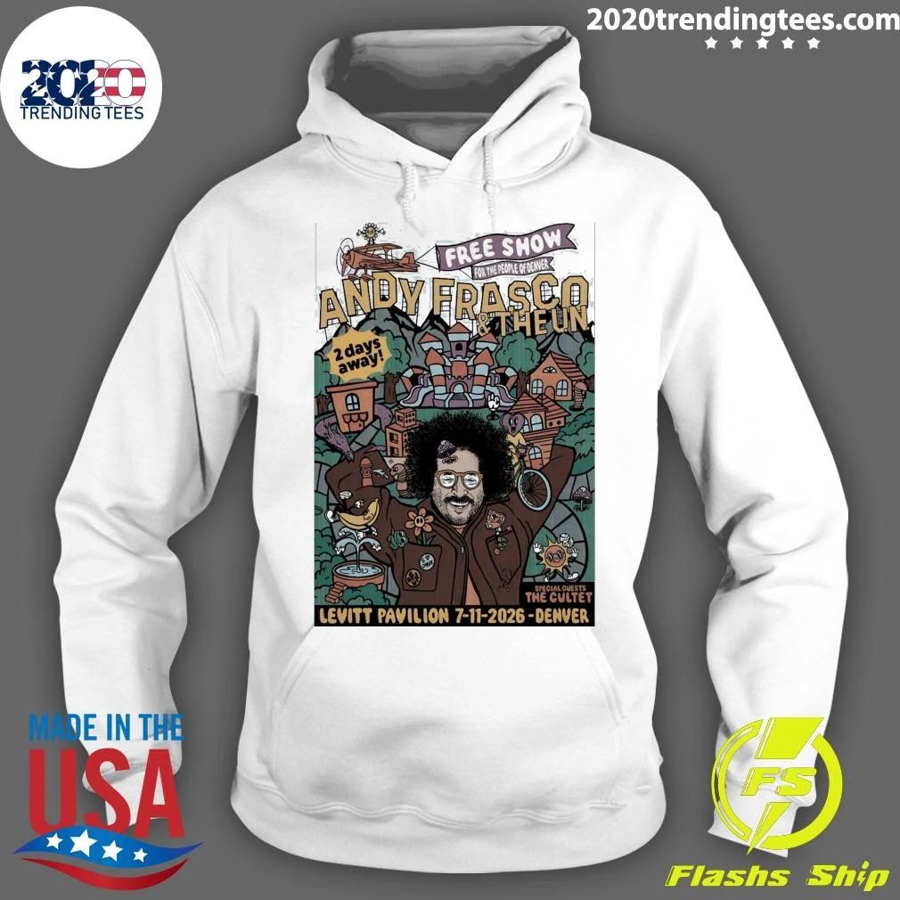 Andy Frasco And The U.N Denver CO Event On July 11 2026 Shirt