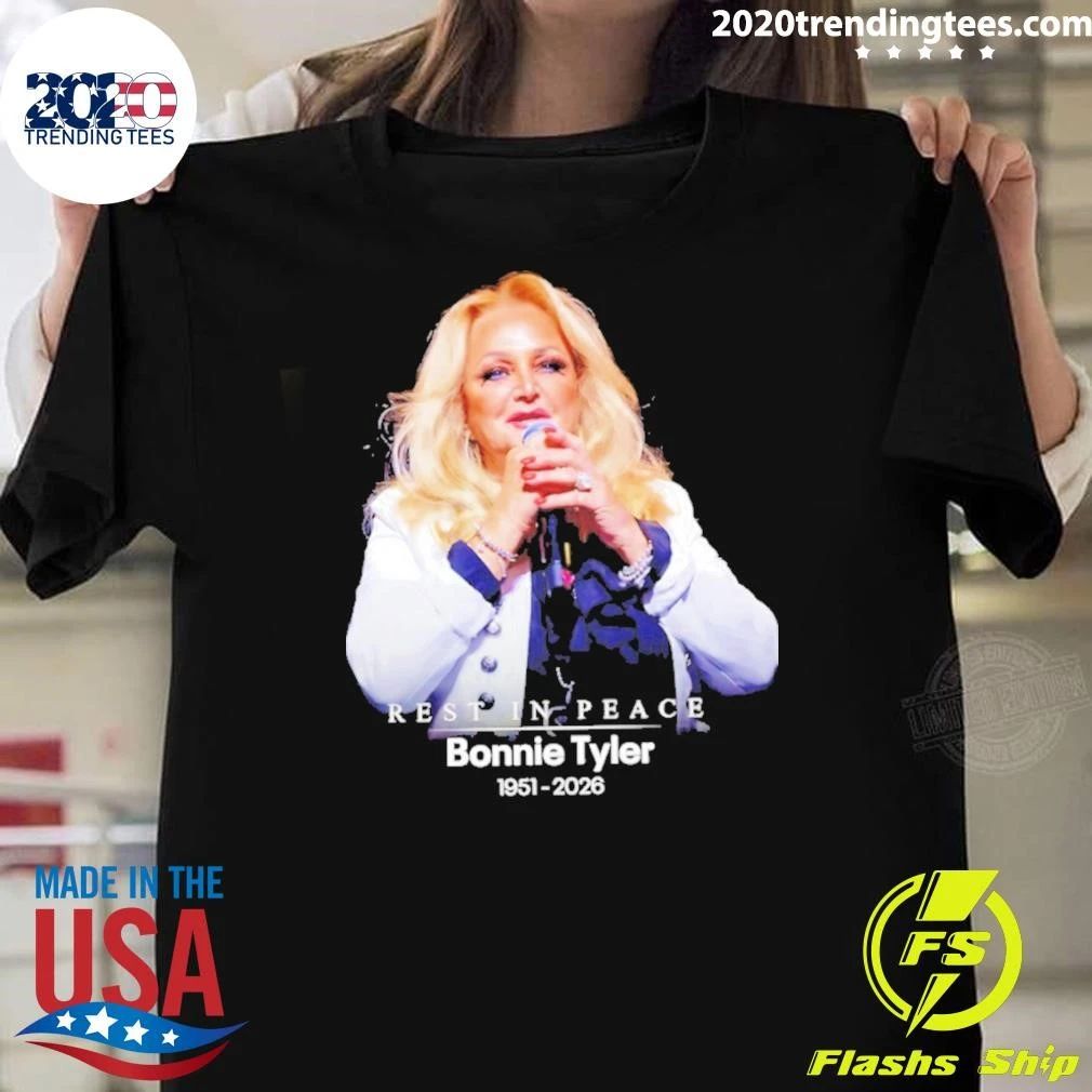 Rip Bonnie Tyler 1951-2026 Shirt