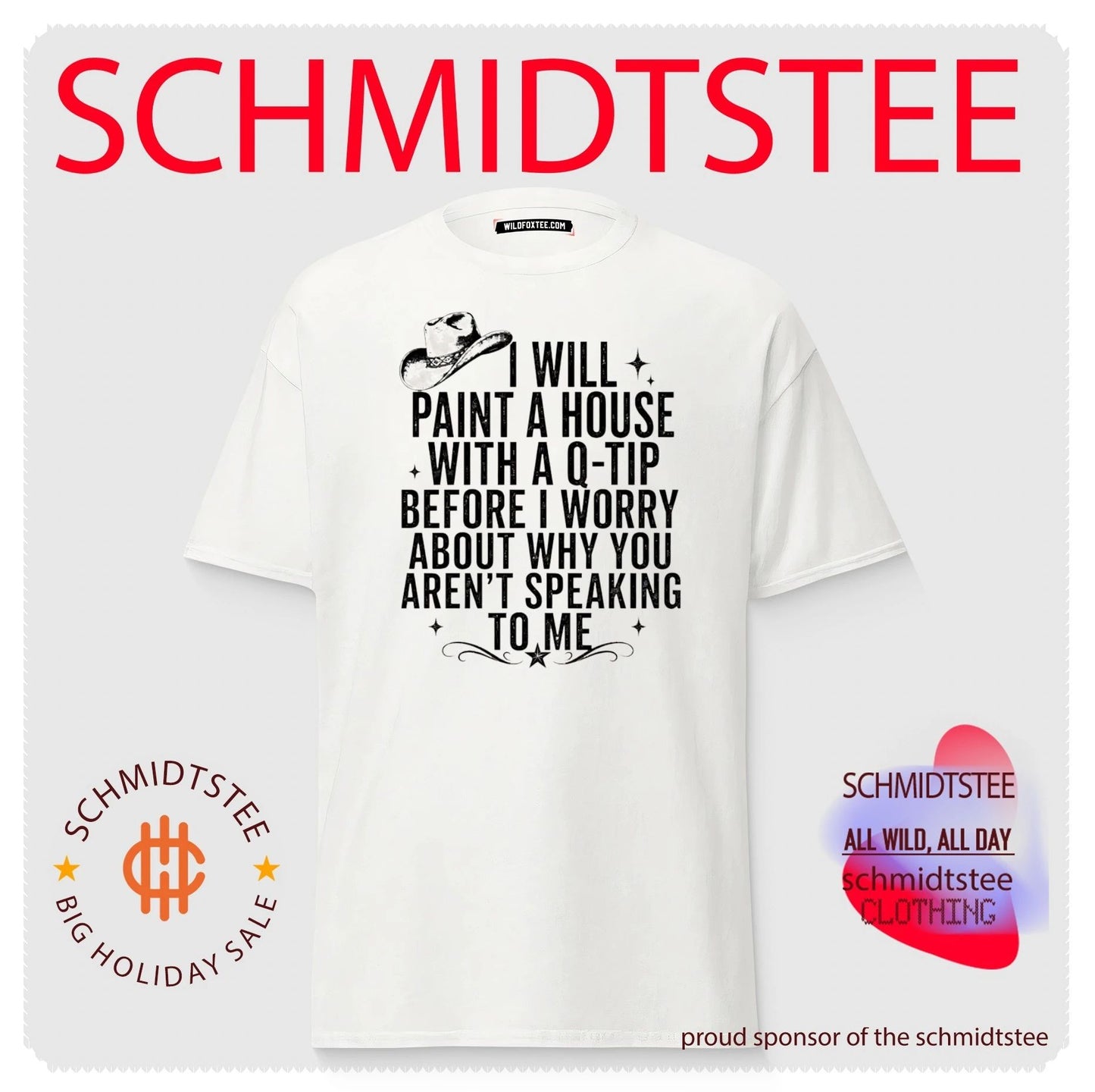 I Will Paint a House with a Q-Tip Before I Worry About You shirt
