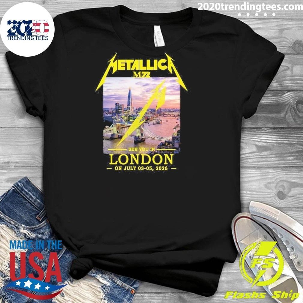 Metallica M72 See You In London On July 3-5, 2026 Shirt