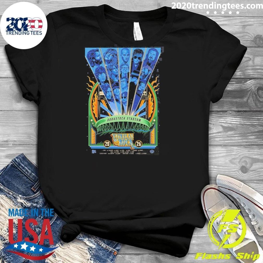 Bookstock Stadium Estrelas Do Rock On July 11 2026 Shirt