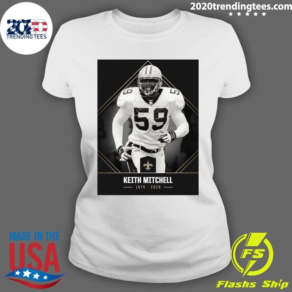 Rip Keith Mitchell 1974-2026 Shirt