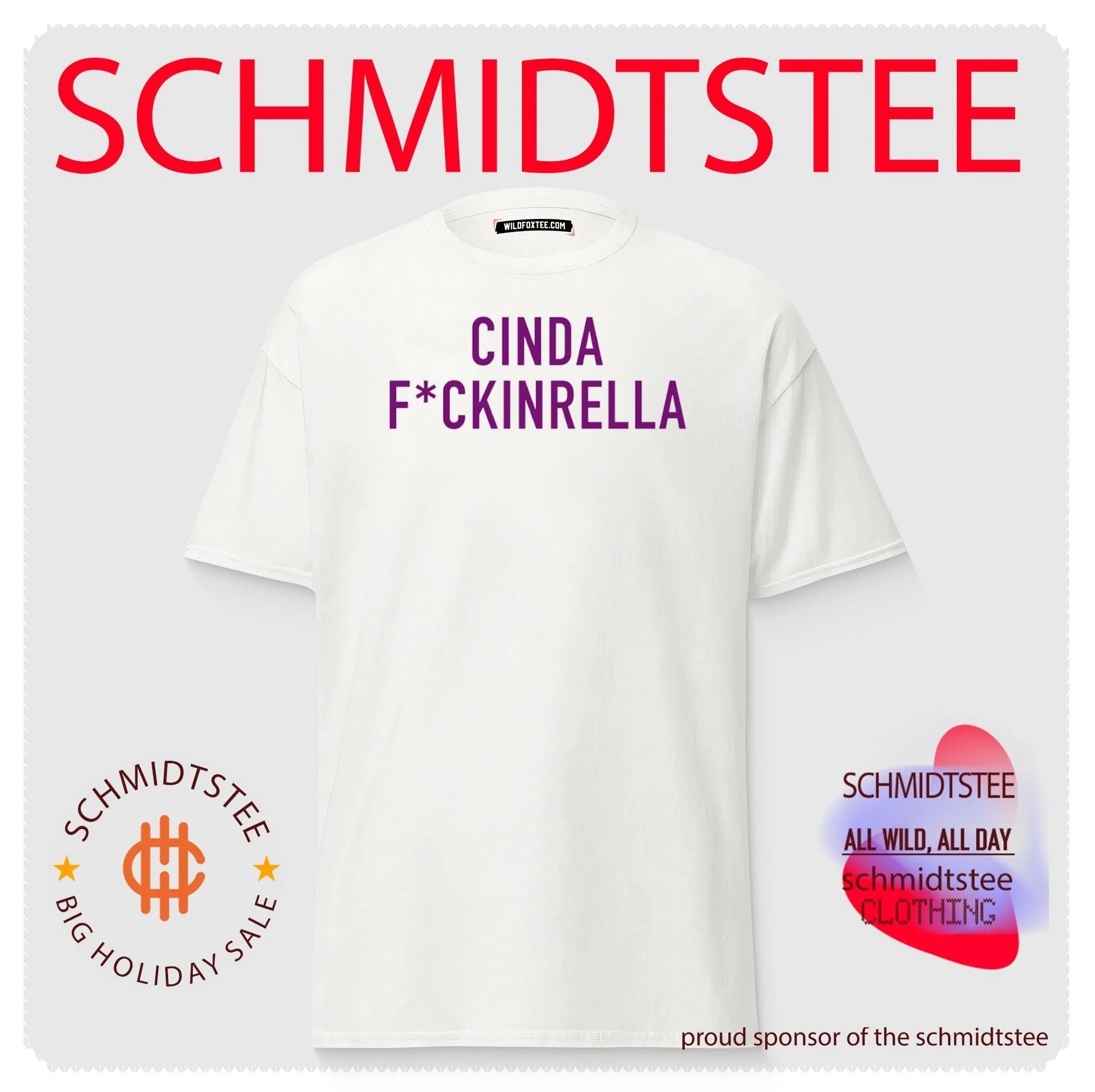 Cinda Fuckinrella Cinderella Fairy Tale shirt