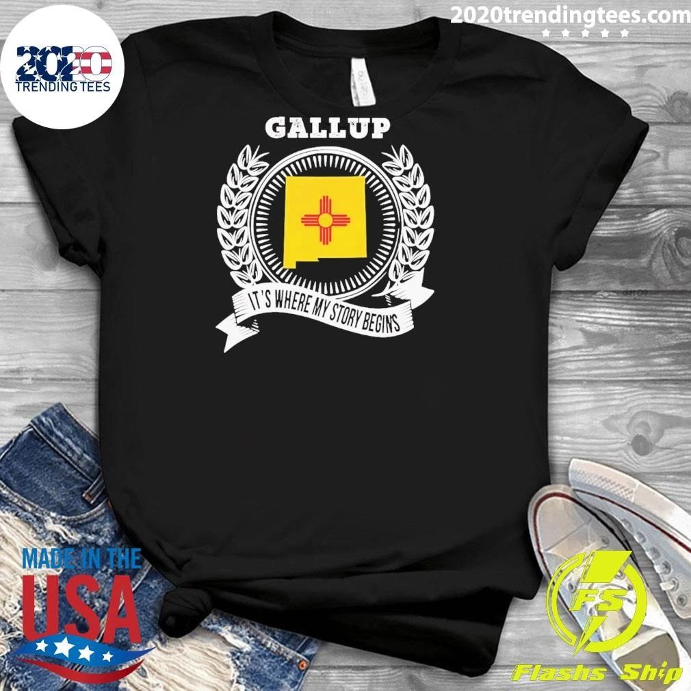 Gallup It’s Where My Story Begins Shirt