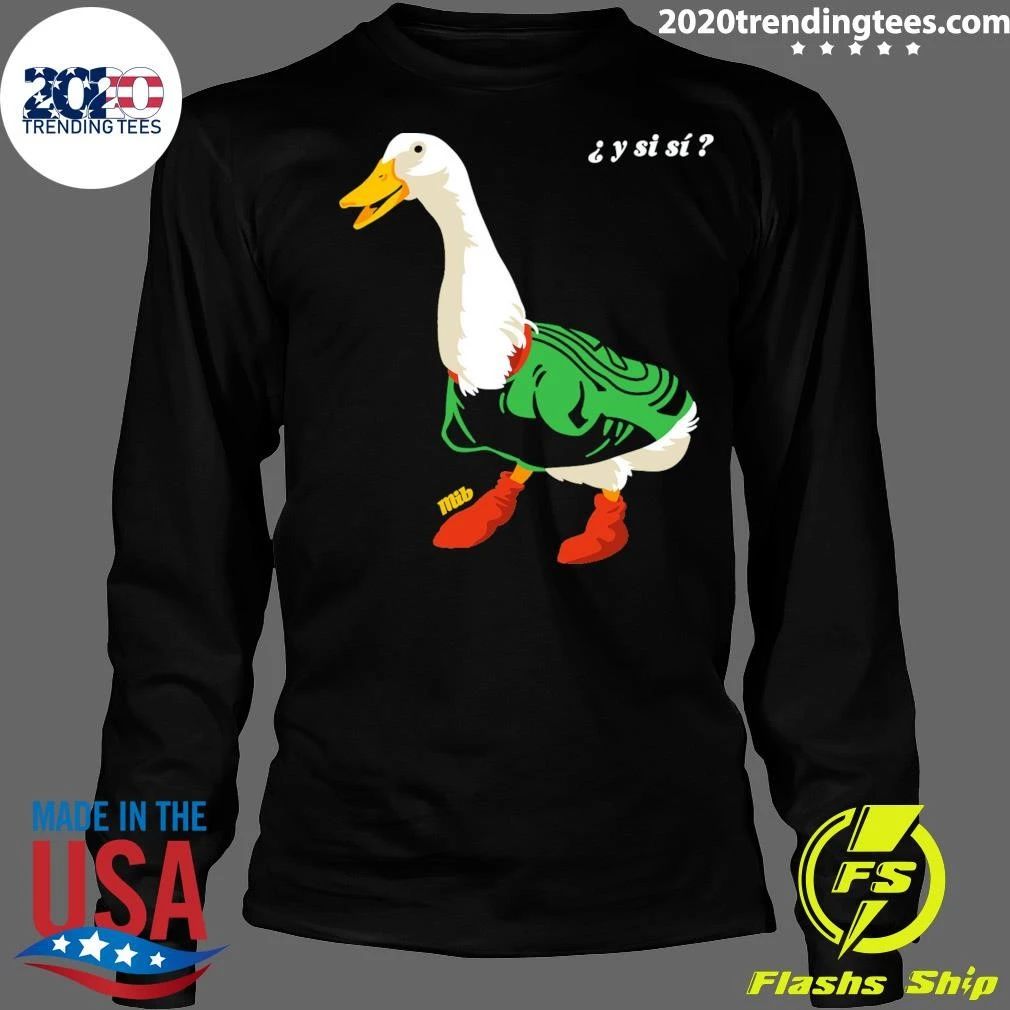 Mexico World Cup Cartoon Duck Y Si Si Shirt