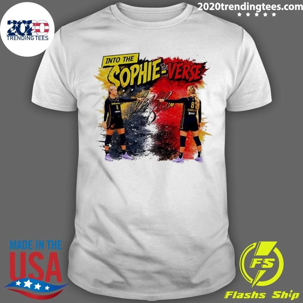 Into the Sophie-Verse Cunningham Indiana Fever WNBA I Want You Shirt