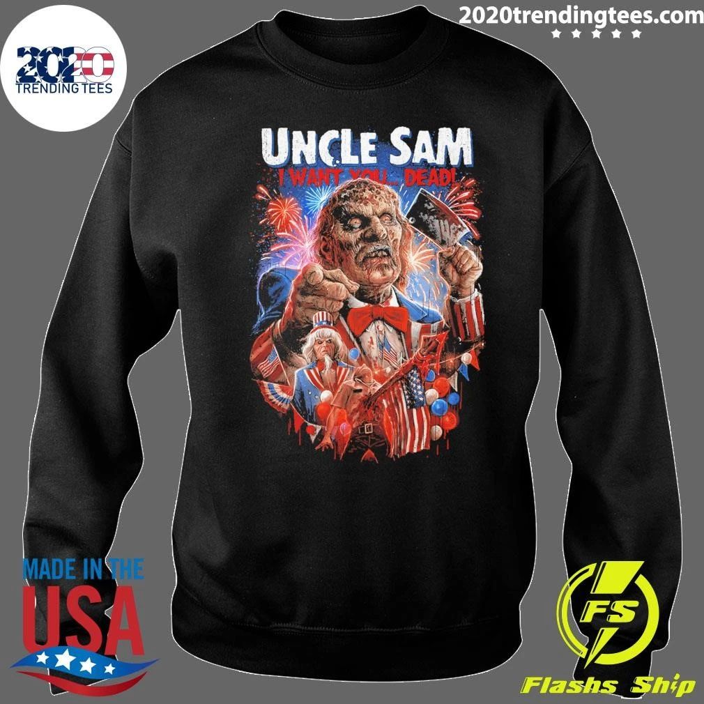 Zombie Uncle Sam I Want You Dead Shirt