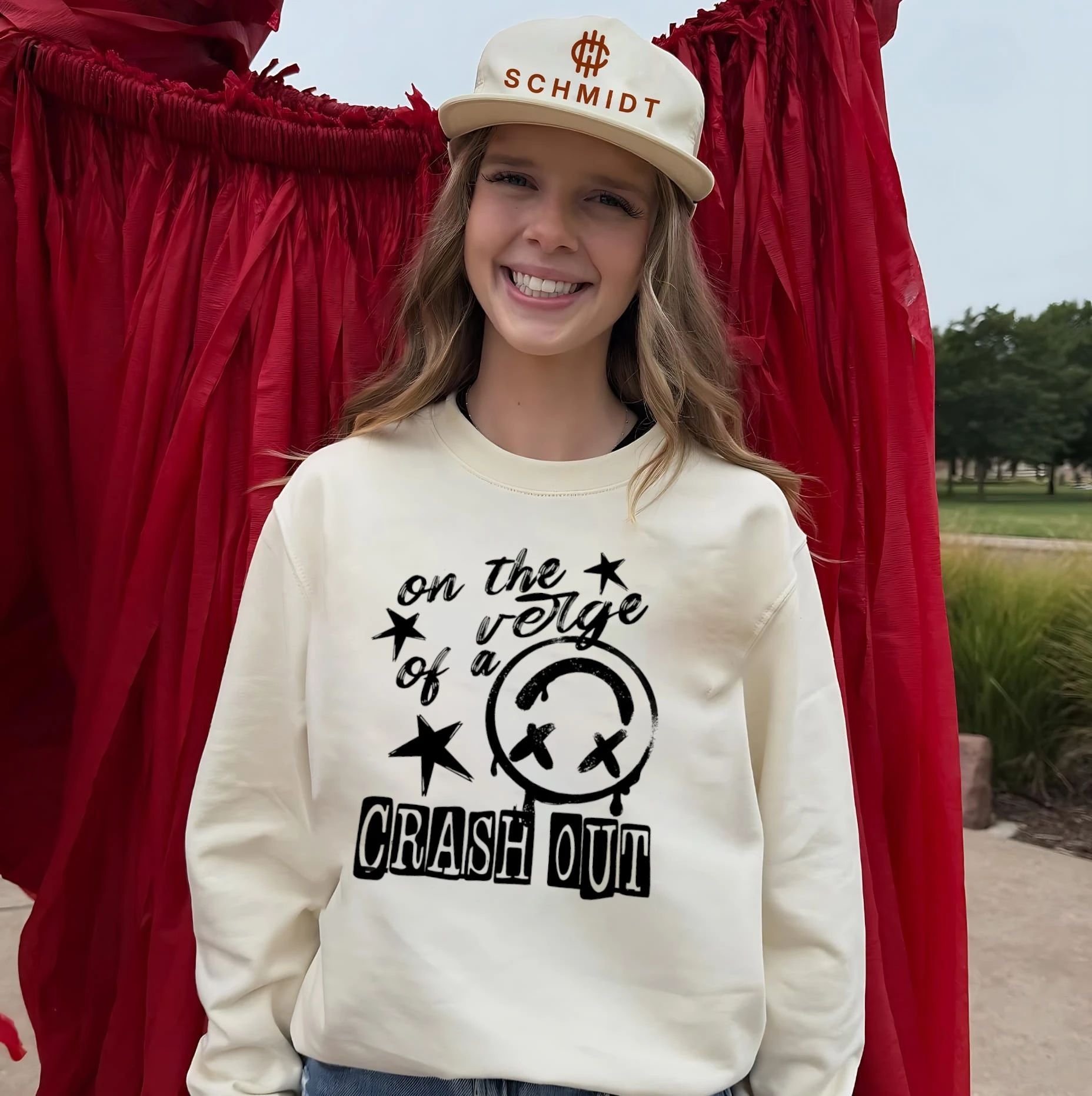 On the verge of a crash out shirt