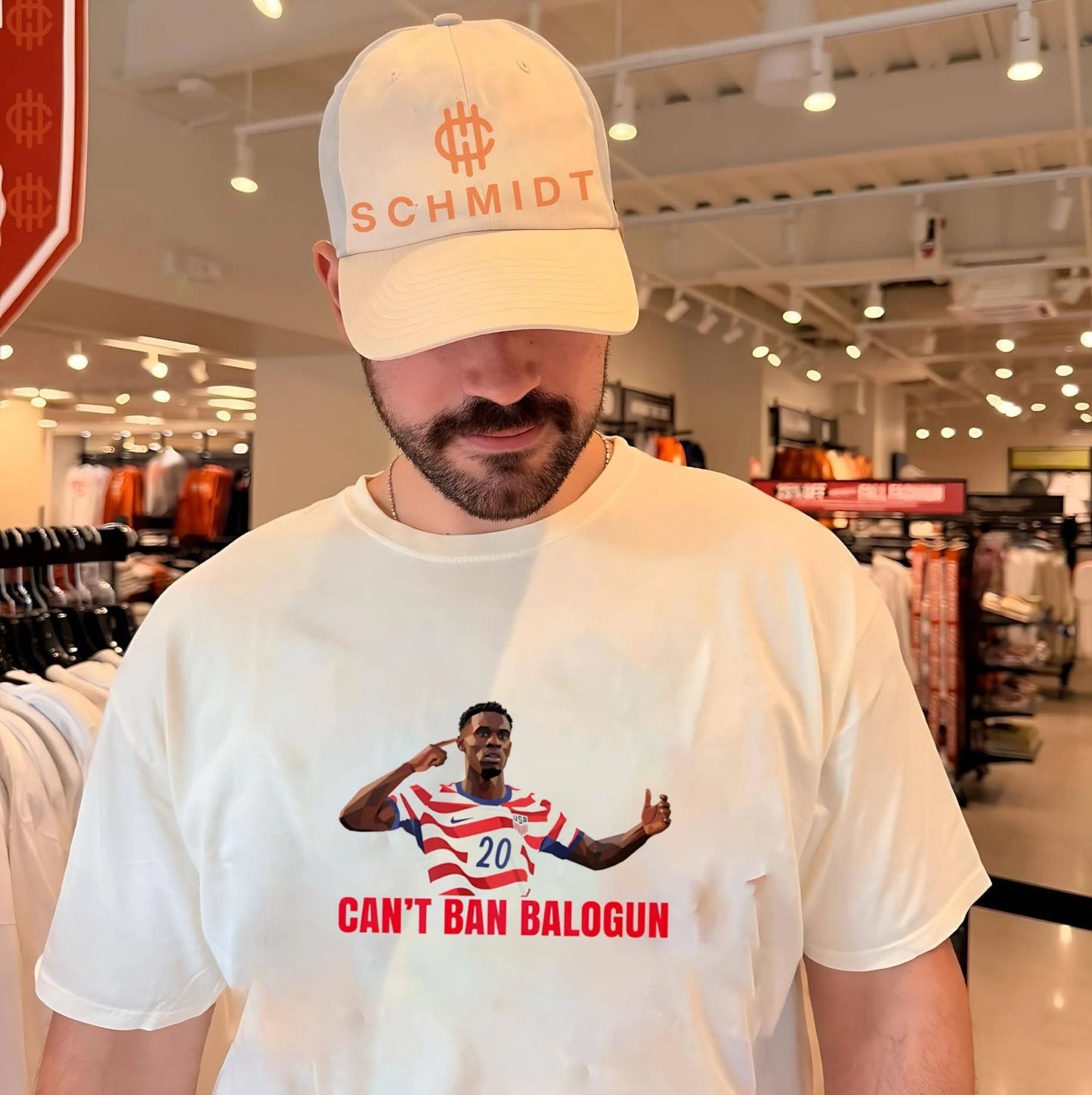 Can’t Ban Balogun USMNT Soccer shirt