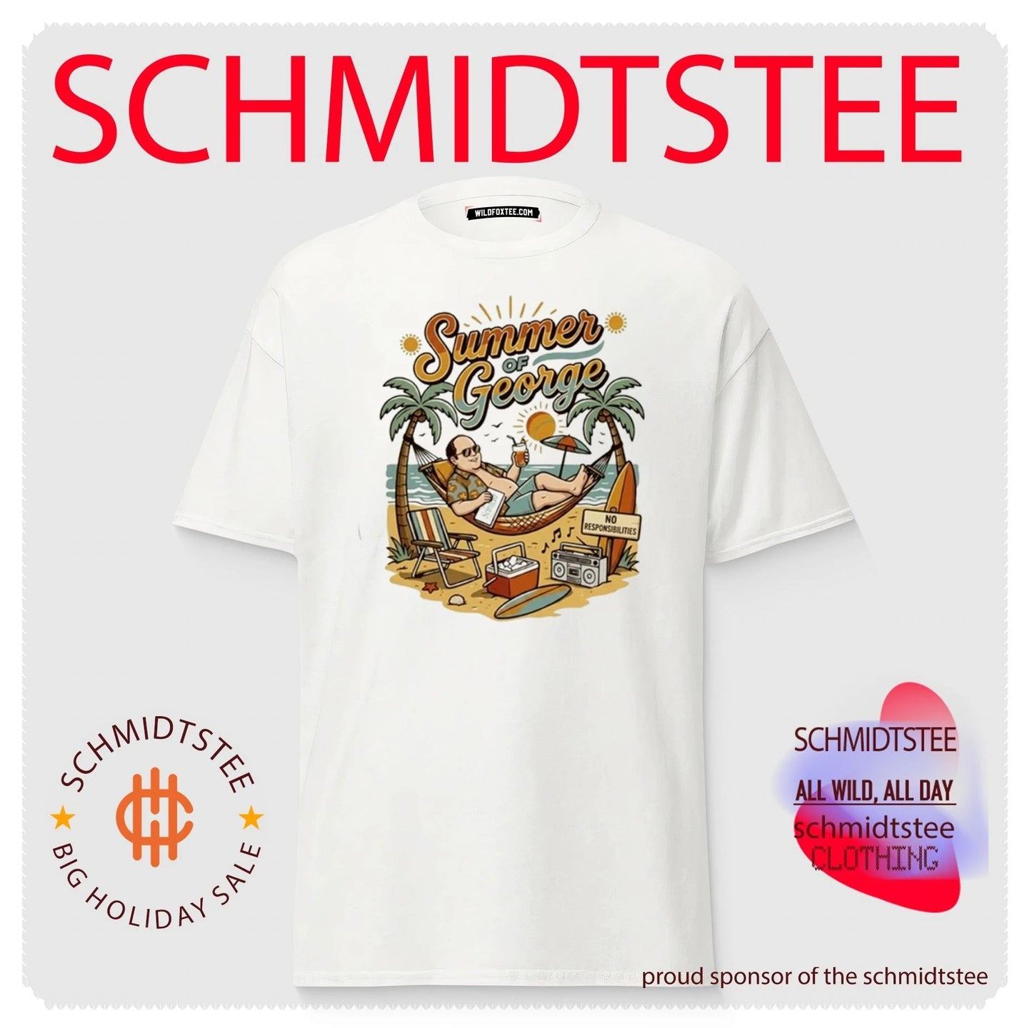 Summer Of George No Responsibilities Seinfeld shirt