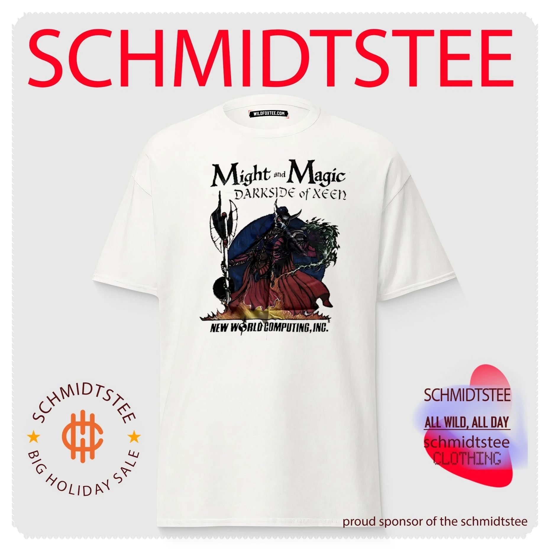 Might and Magic Darkside of Xeen New World Computing shirt