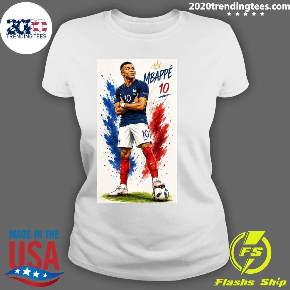 Kylian Mbappé Caricature KM10 Shirt