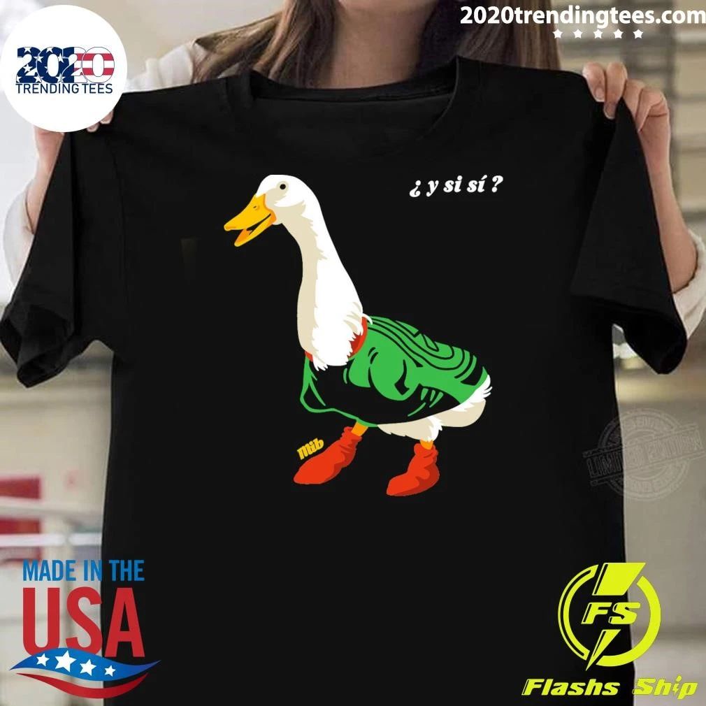 Mexico World Cup Cartoon Duck Y Si Si Shirt