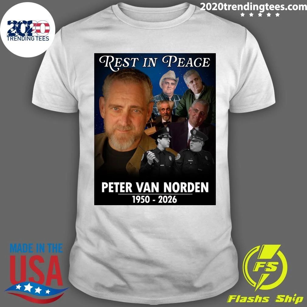 Rip Peter Van Norden 1950-2026 Shirt