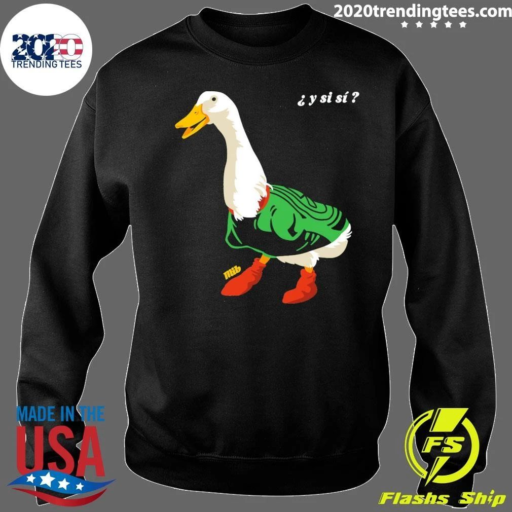 Mexico World Cup Cartoon Duck Y Si Si Shirt