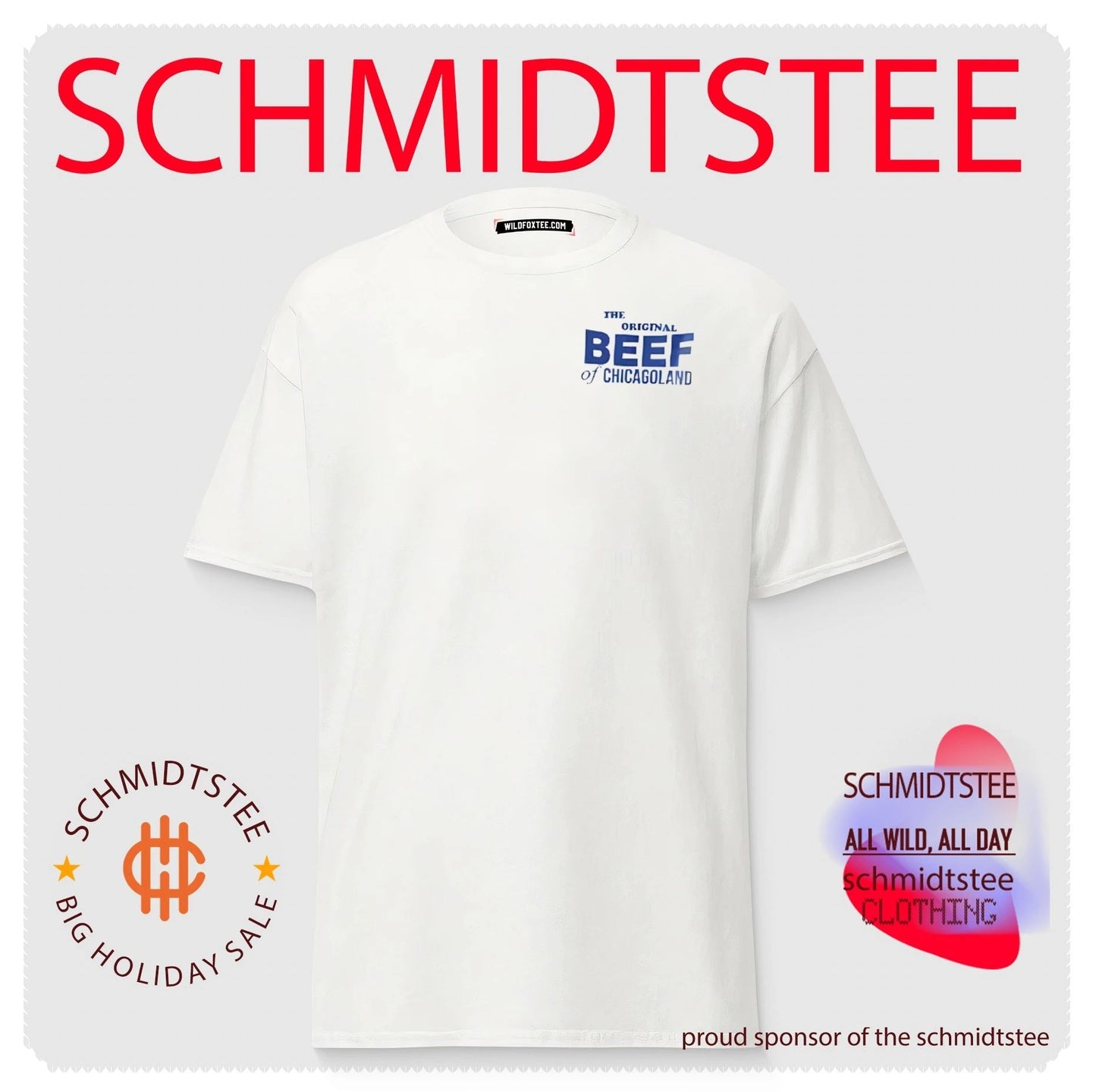 The Original Beef Of Chicagoland logo shirt