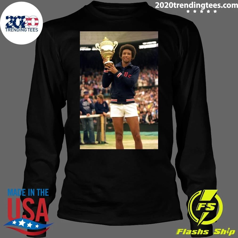 Arthur Ashe, The First Black Man To Win Wimbledon Shirt