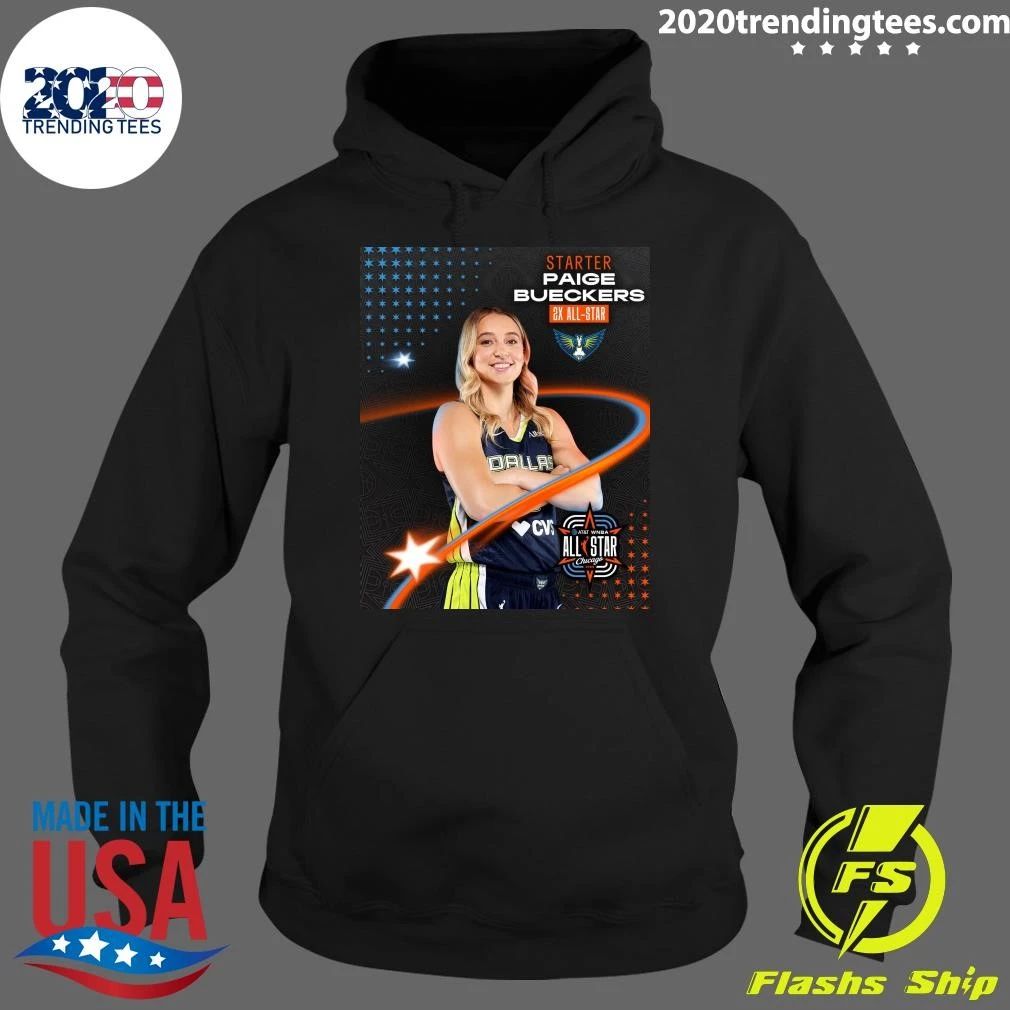 Starter Paige Bueckers Your Official 2026 AT&T WNBA All-Star Starters Shirt