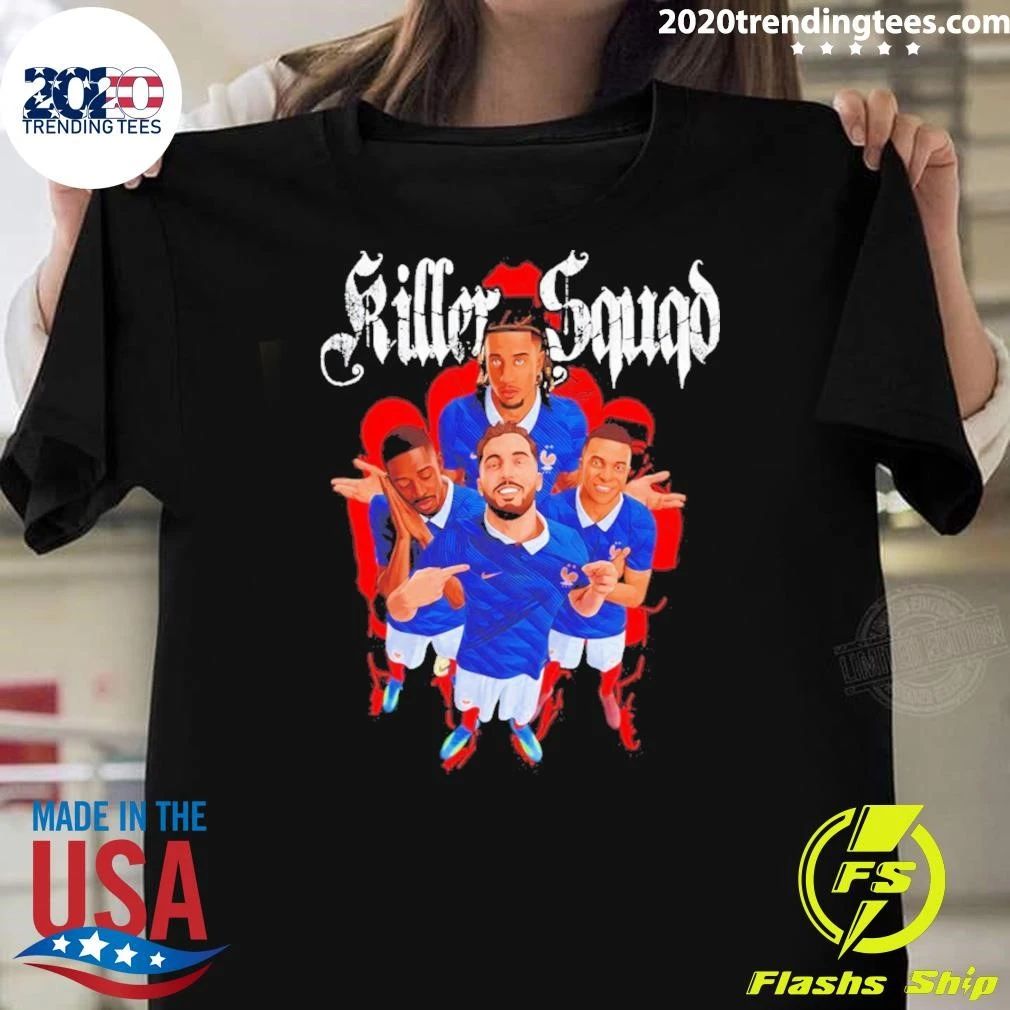 Killer Squad Kylian Mbappe France Soccer World Cup 2026 shirt