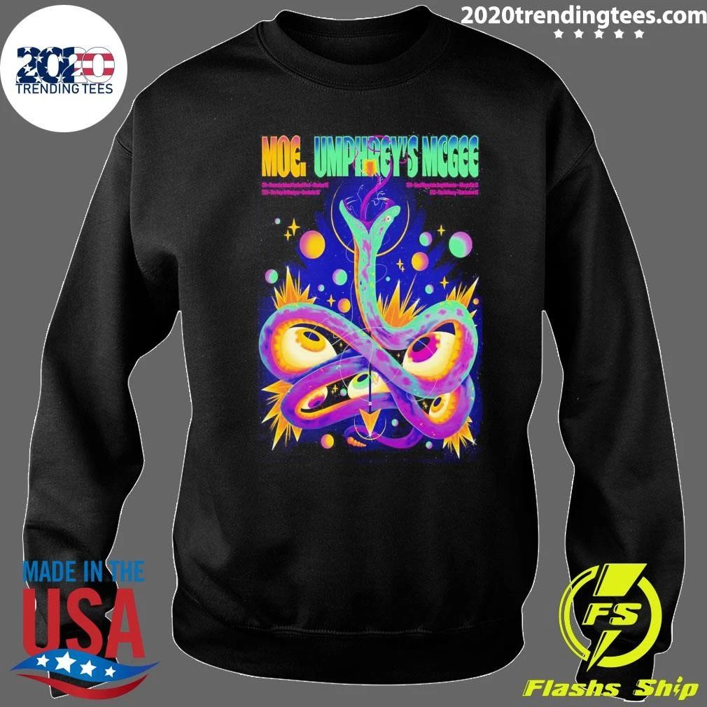 Moe. And Umphrey’s McGee July 2026 Tour Shirt