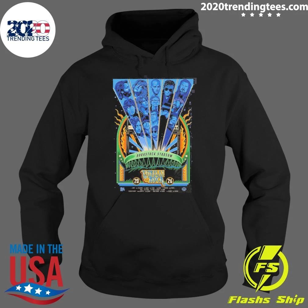 Bookstock Stadium Estrelas Do Rock On July 11 2026 Shirt