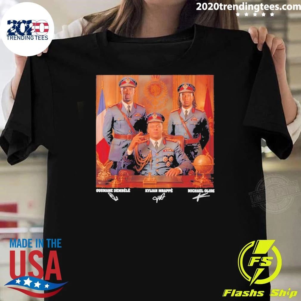 Mbappe Olise Dembele Dictator France Soccer World Cup 2026 Shirt