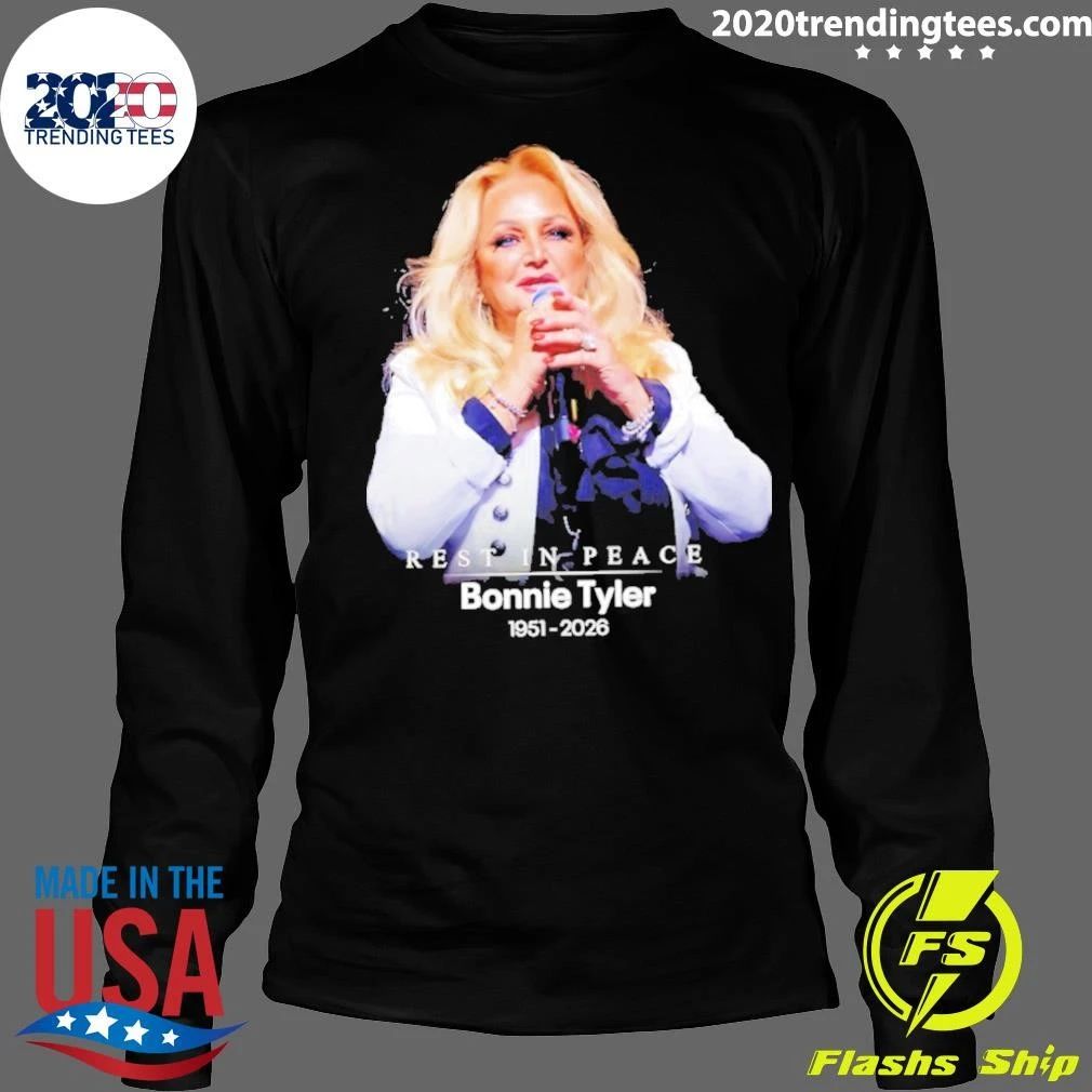 Rip Bonnie Tyler 1951-2026 Shirt