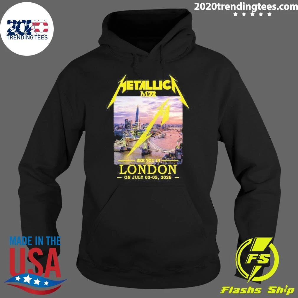 Metallica M72 See You In London On July 3-5, 2026 Shirt