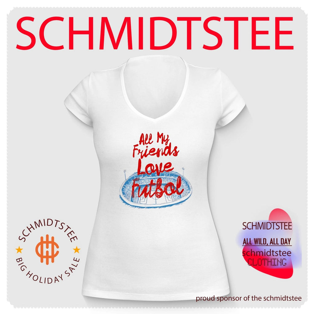 All my friends love fulbol soccer stadium graphic shirt