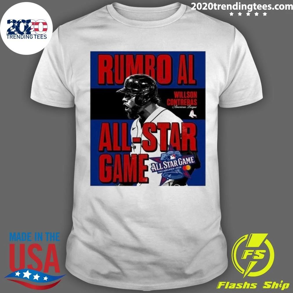 Rumbo AL Willson Contreras MLB All Star Game Philadelphia 2026 Boston Red Sox Shirt