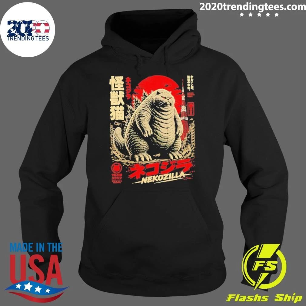 Nekozilla Cute Face Destructive Instinct Shirt