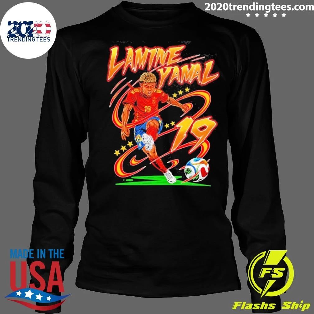 Lamine Yamal 19 Spain National Football Team Shirt