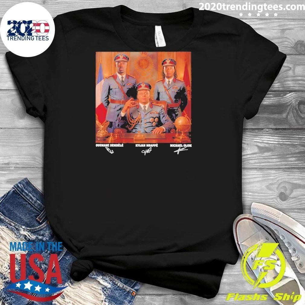 Mbappe Olise Dembele Dictator France Soccer World Cup 2026 Shirt