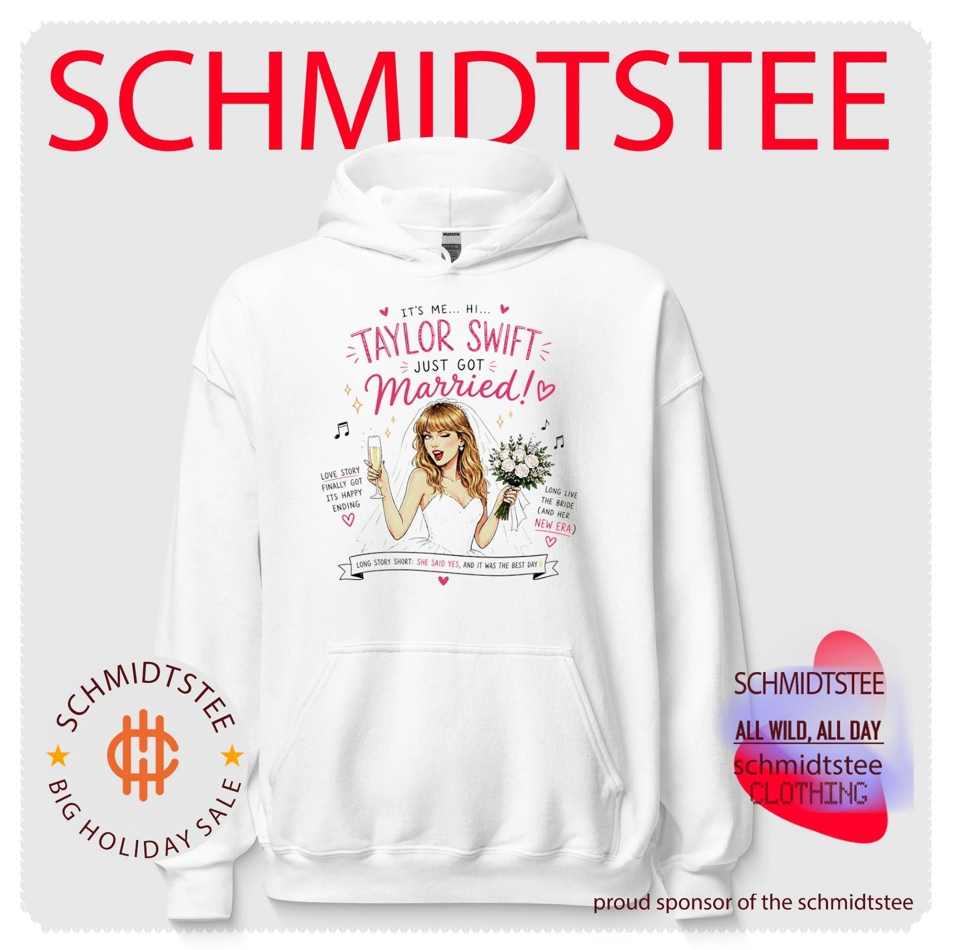 Taylor Just Got Married Wedding bride shirt