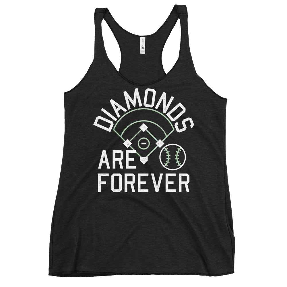 Diamonds Are Forever Women's Racerback Tank