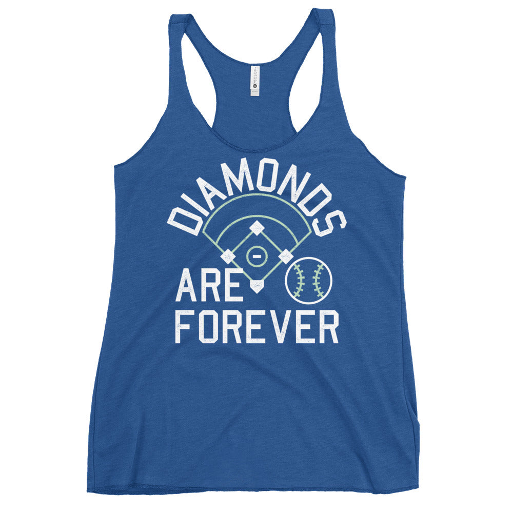 Diamonds Are Forever Women's Racerback Tank
